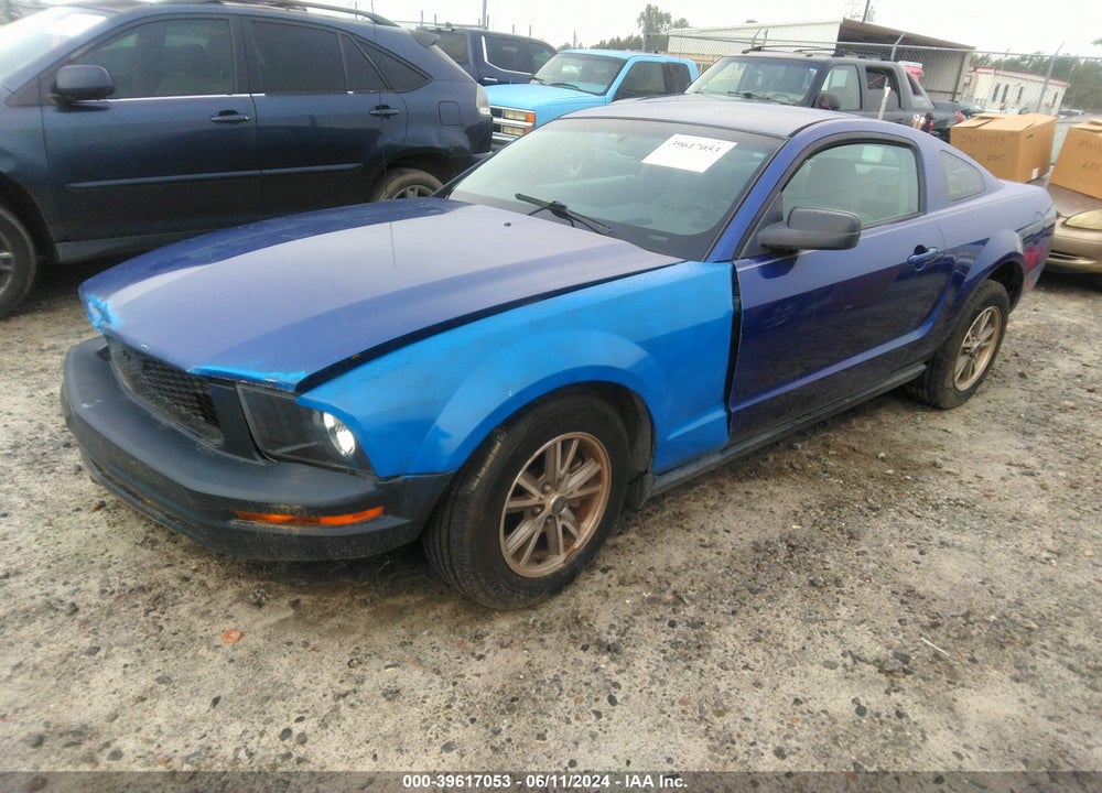 2005 FORD MUSTANG V6 DELUXE/V6 PREMIUM VIN: 1ZVFT80NX55144822