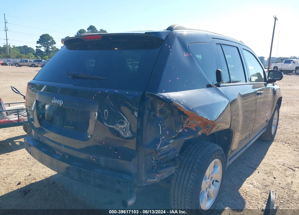 2015 JEEP COMPASS VIN: 1C4NJCBA6FD334724