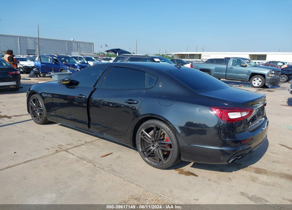 2019 MASERATI QUATTROPORTE S GRANSPORT VIN: ZAM56YPS8K1332920