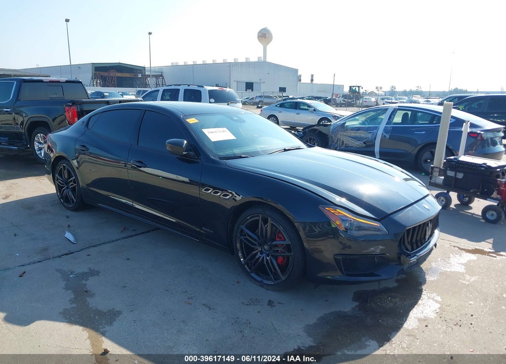 2019 MASERATI QUATTROPORTE S GRANSPORT VIN: ZAM56YPS8K1332920