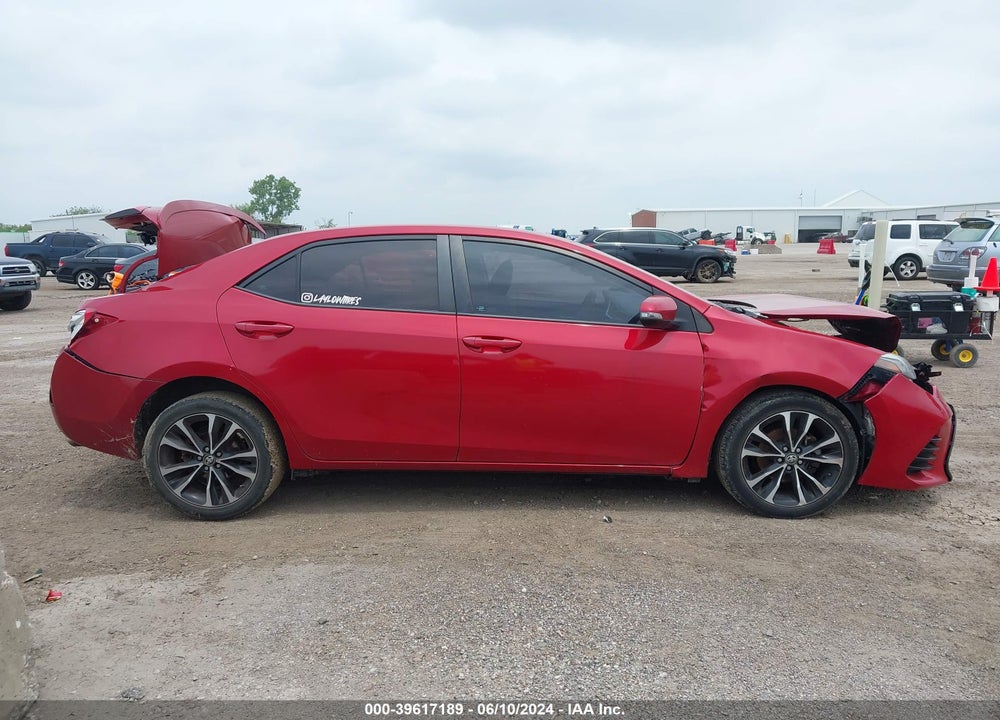 2018 TOYOTA COROLLA SE VIN: 5YFBURHE8JP757544