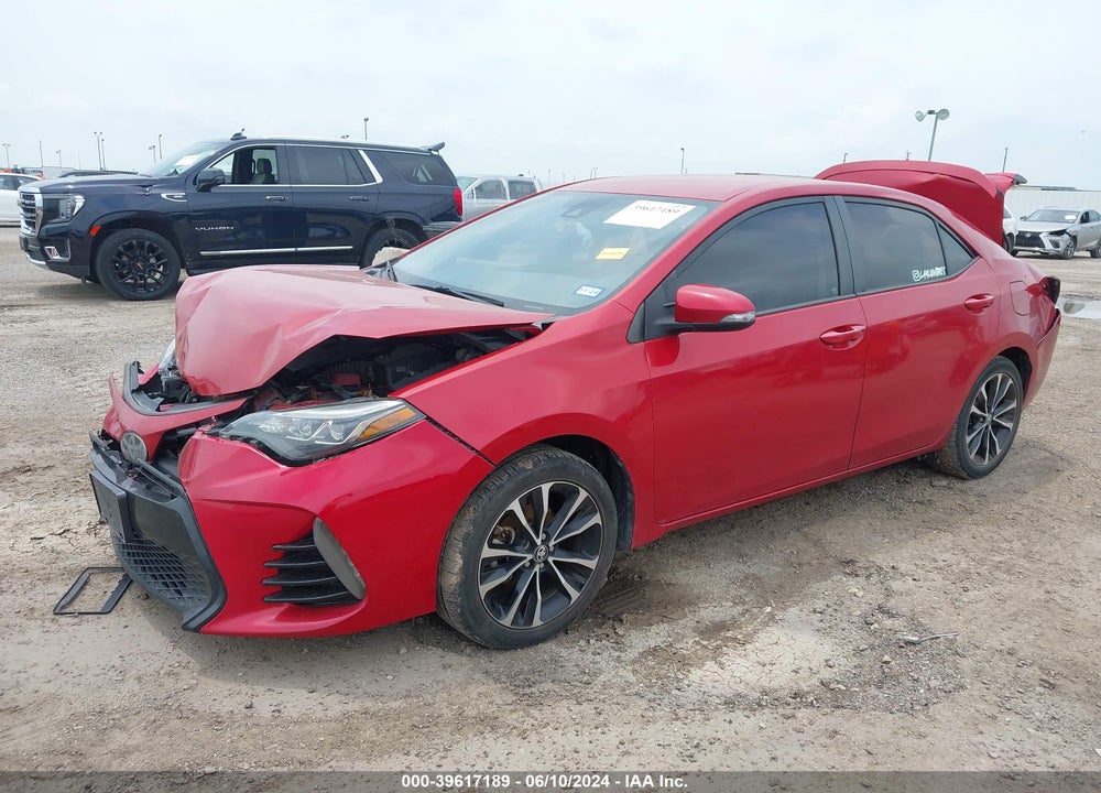 2018 TOYOTA COROLLA SE VIN: 5YFBURHE8JP757544