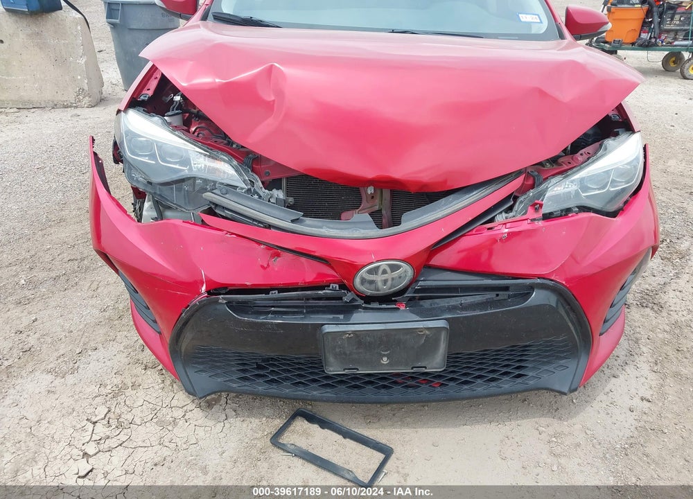 2018 TOYOTA COROLLA SE VIN: 5YFBURHE8JP757544