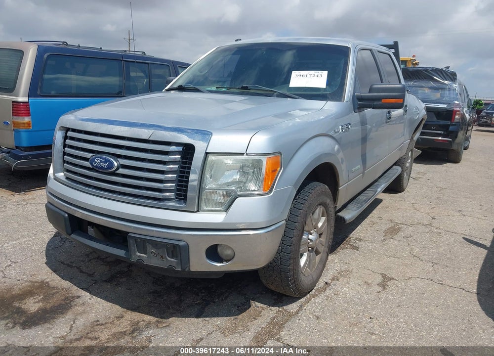 2012 FORD F-150 XLT VIN: 1FTFW1CT9CFA12802