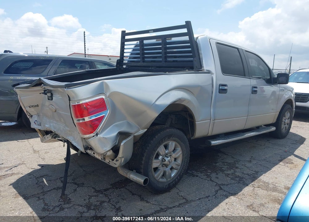 2012 FORD F-150 XLT VIN: 1FTFW1CT9CFA12802