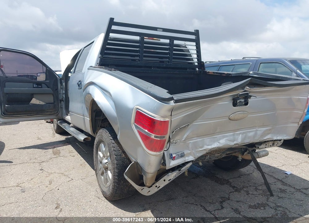 2012 FORD F-150 XLT VIN: 1FTFW1CT9CFA12802