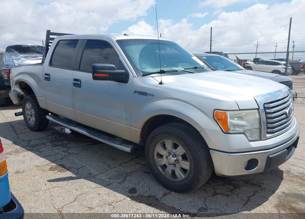 2012 FORD F-150 XLT VIN: 1FTFW1CT9CFA12802