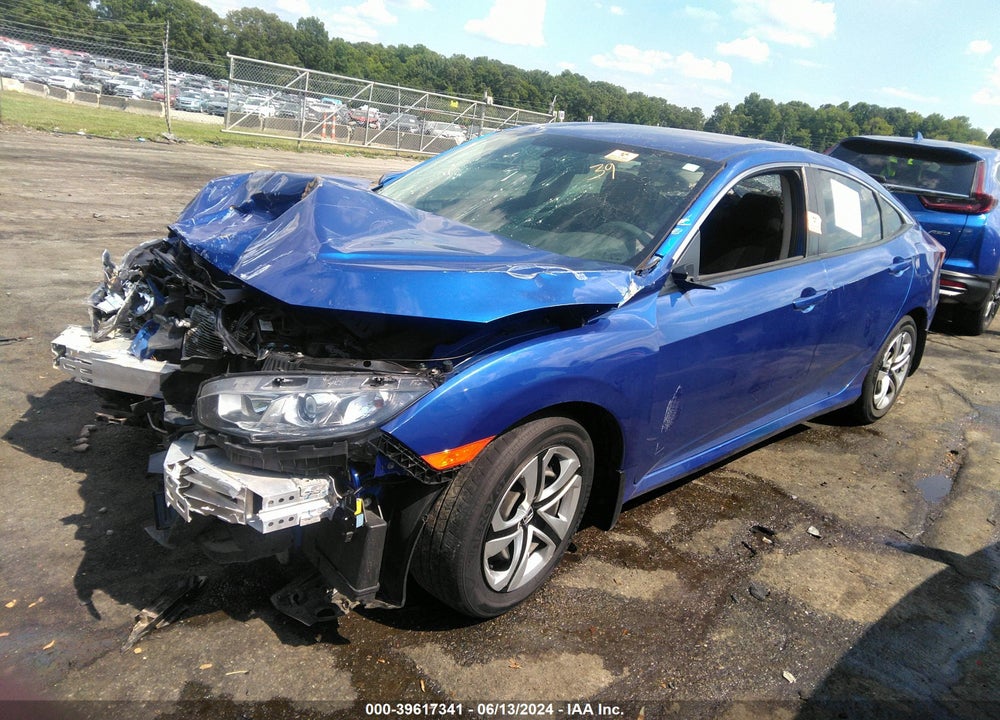 2018 HONDA CIVIC VIN: 2HGFC2F56JH604019