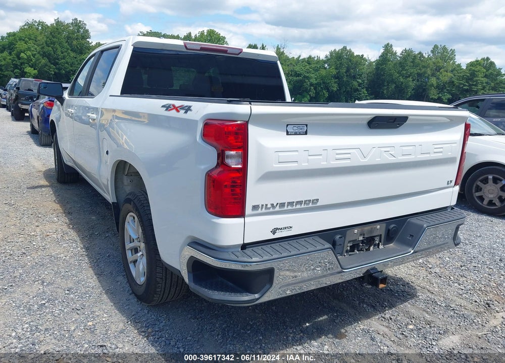 2019 CHEVROLET SILVERADO 1500 LT VIN: 3GCUYDED3KG251767