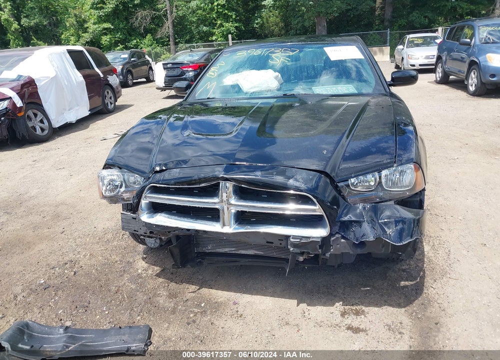 2013 DODGE CHARGER SE VIN: 2C3CDXBG1DH603176