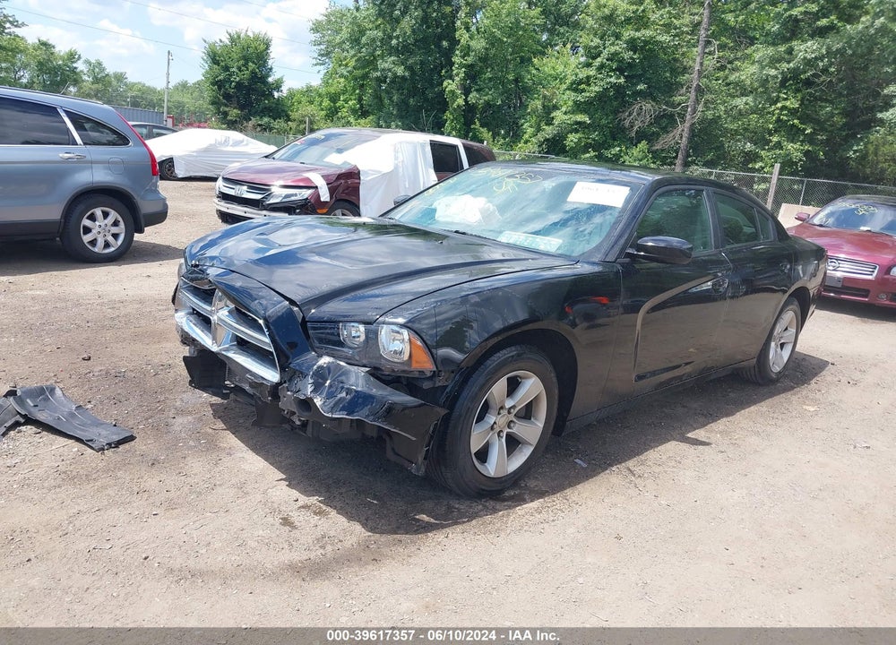 2013 DODGE CHARGER SE VIN: 2C3CDXBG1DH603176