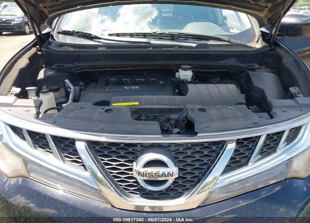 2011 NISSAN MURANO S VIN: JN8AZ1MW8BW186325