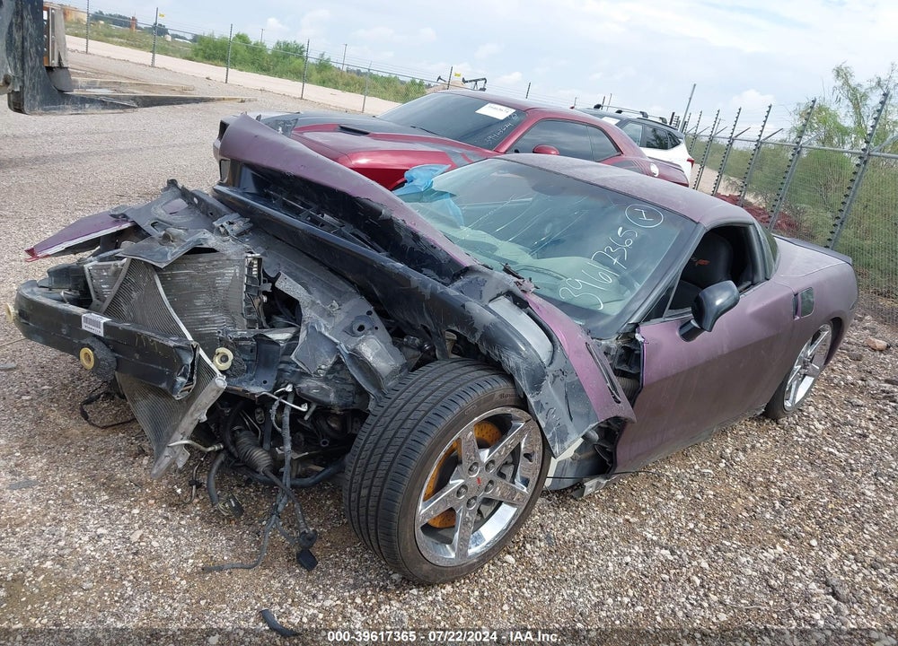 2005 CHEVROLET CORVETTE VIN: 1G1YY24U555103129