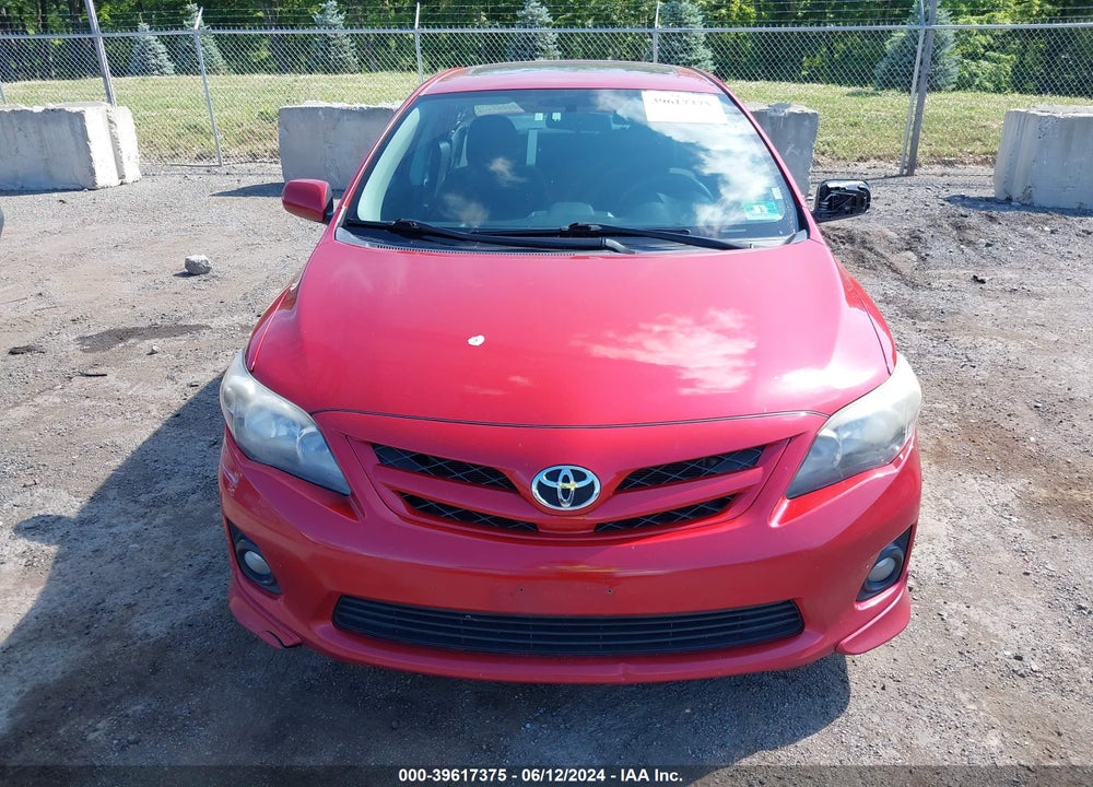 2013 TOYOTA COROLLA S VIN: 2T1BU4EE5DC121109