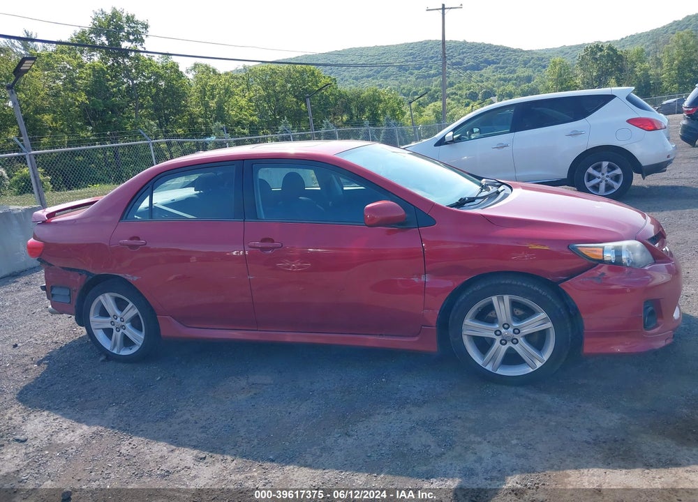2013 TOYOTA COROLLA S VIN: 2T1BU4EE5DC121109