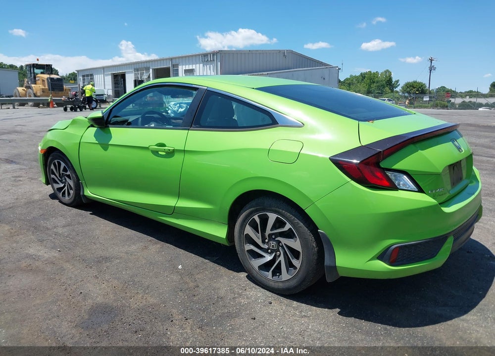 2018 HONDA CIVIC VIN: 2HGFC4B01JH307665