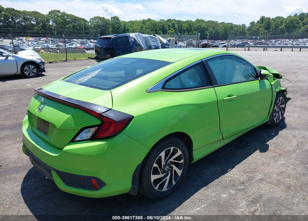 2018 HONDA CIVIC VIN: 2HGFC4B01JH307665