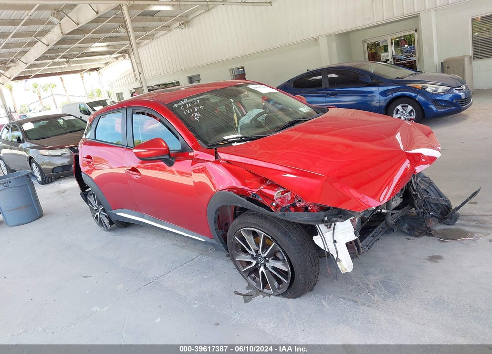 2017 MAZDA CX-3 GRAND TOURING VIN: JM1DKFD71H0141452