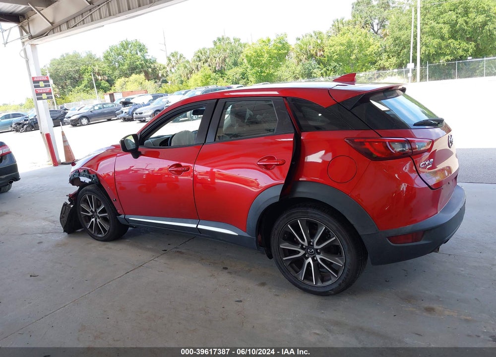 2017 MAZDA CX-3 GRAND TOURING VIN: JM1DKFD71H0141452