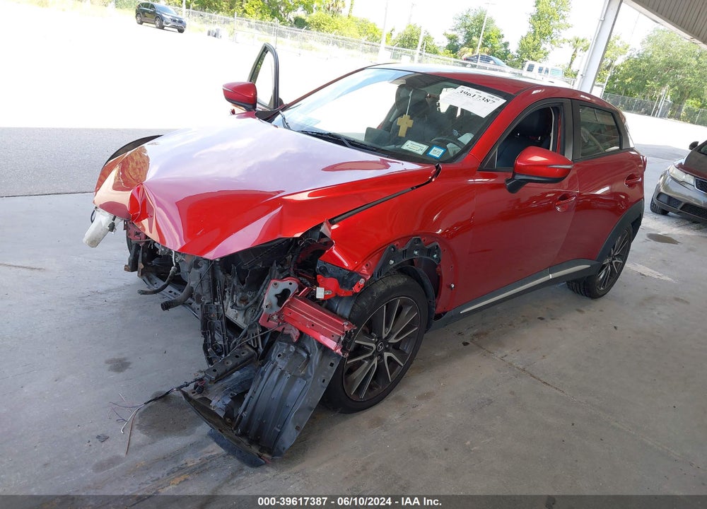 2017 MAZDA CX-3 GRAND TOURING VIN: JM1DKFD71H0141452