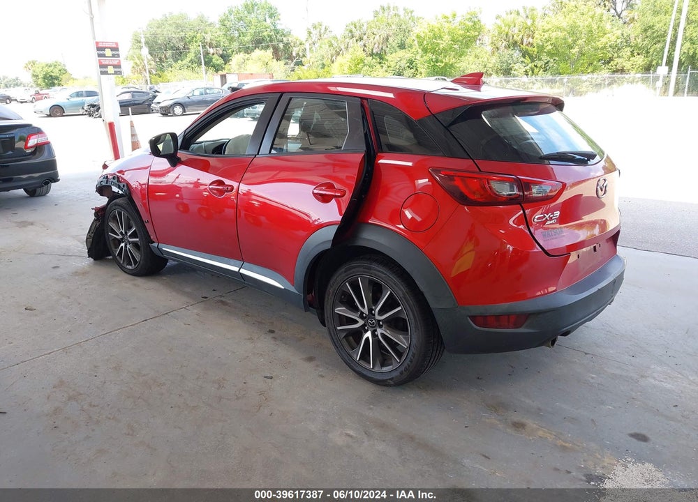 2017 MAZDA CX-3 GRAND TOURING VIN: JM1DKFD71H0141452