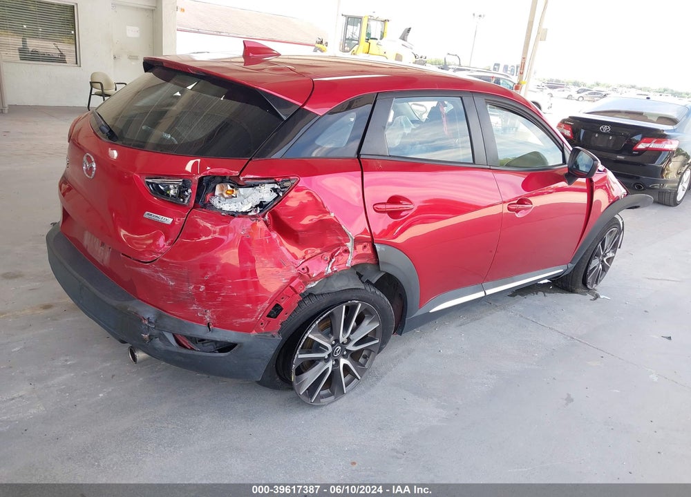 2017 MAZDA CX-3 GRAND TOURING VIN: JM1DKFD71H0141452