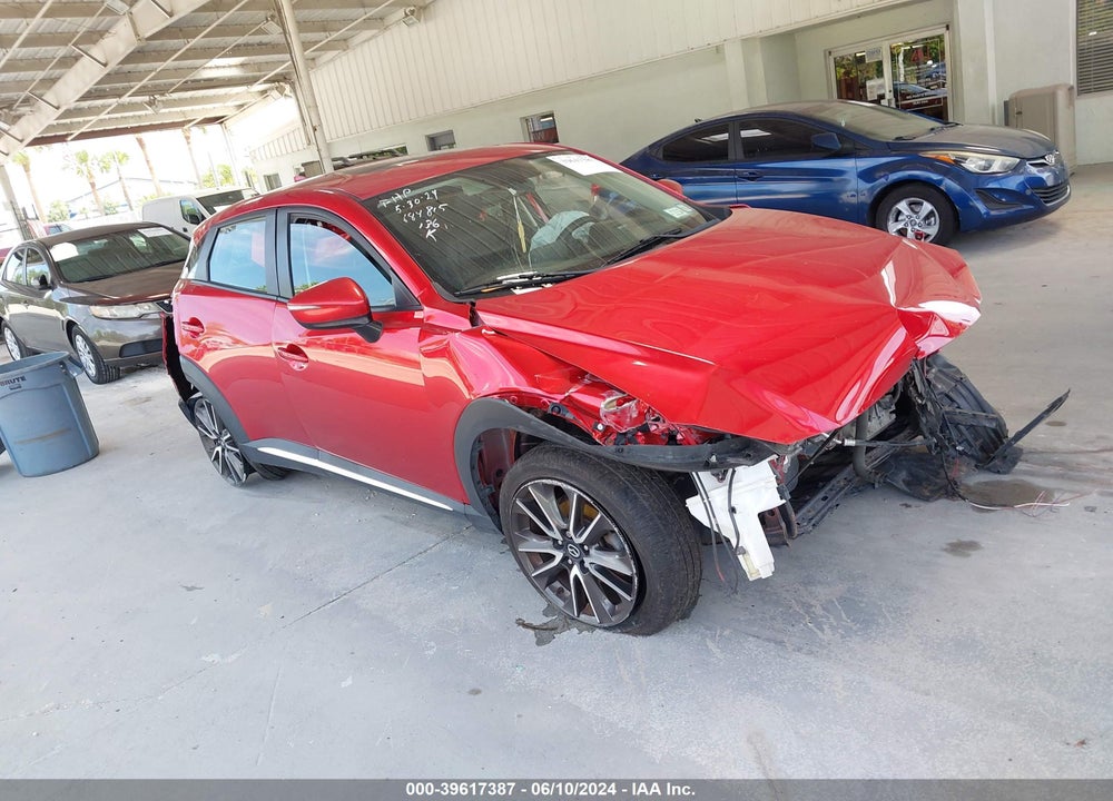 2017 MAZDA CX-3 GRAND TOURING VIN: JM1DKFD71H0141452