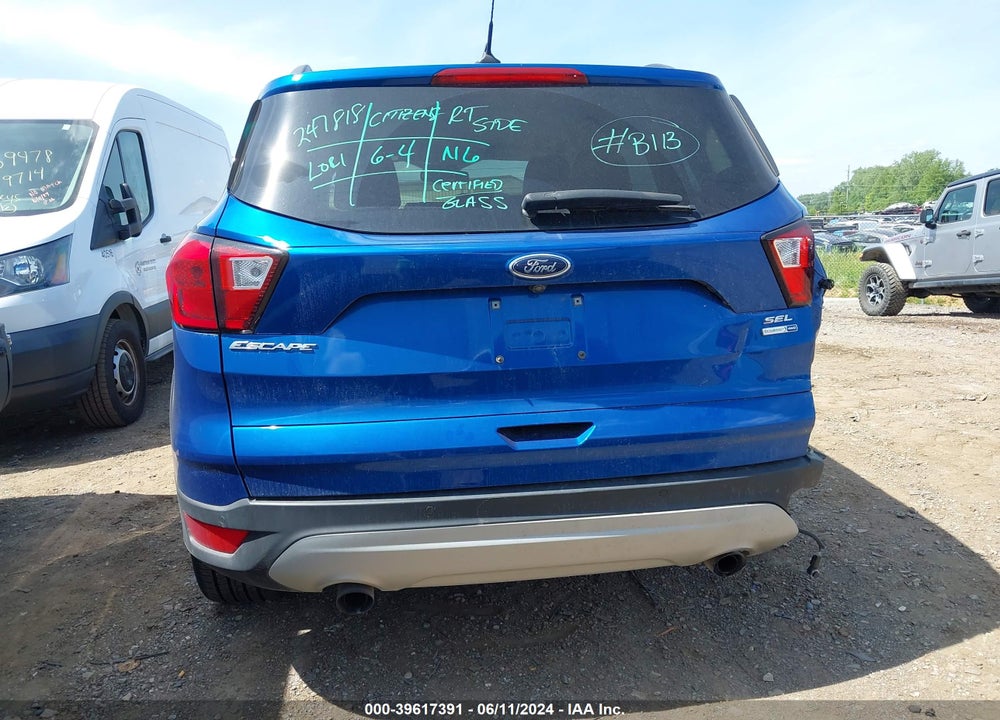 2019 FORD ESCAPE SEL VIN: 1FMCU9HD2KUC36511