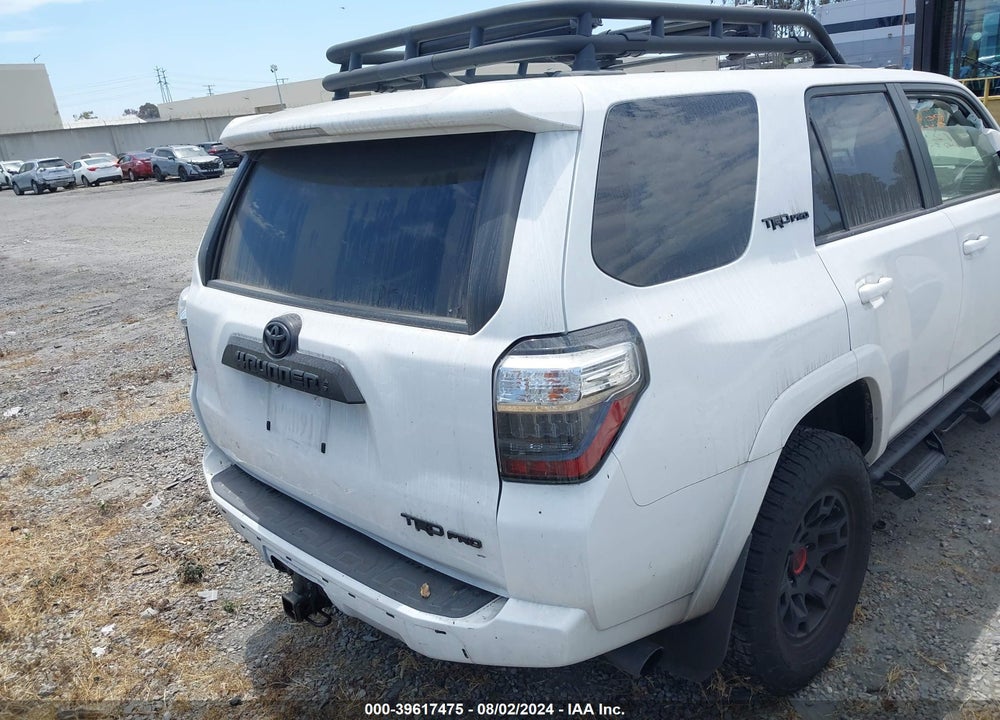 2022 TOYOTA 4RUNNER TRD PRO VIN: JTELU5JR7N5991439
