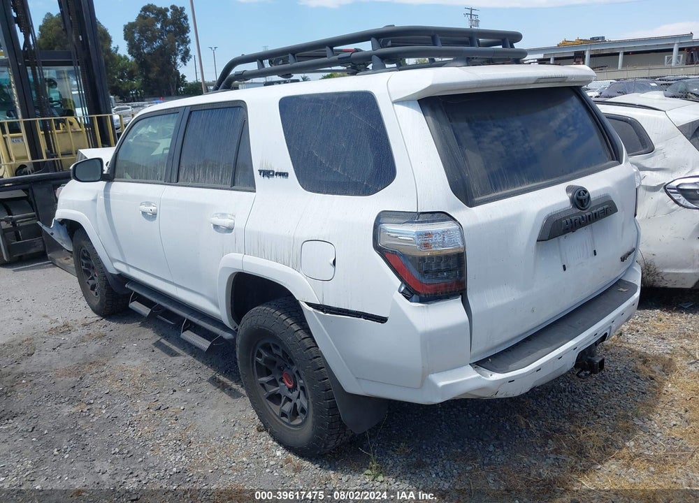 2022 TOYOTA 4RUNNER TRD PRO VIN: JTELU5JR7N5991439