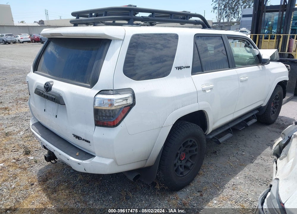 2022 TOYOTA 4RUNNER TRD PRO VIN: JTELU5JR7N5991439