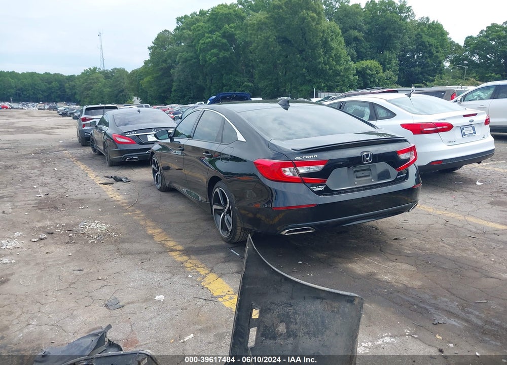 2021 HONDA ACCORD SPORT VIN: 1HGCV1F30MA042904
