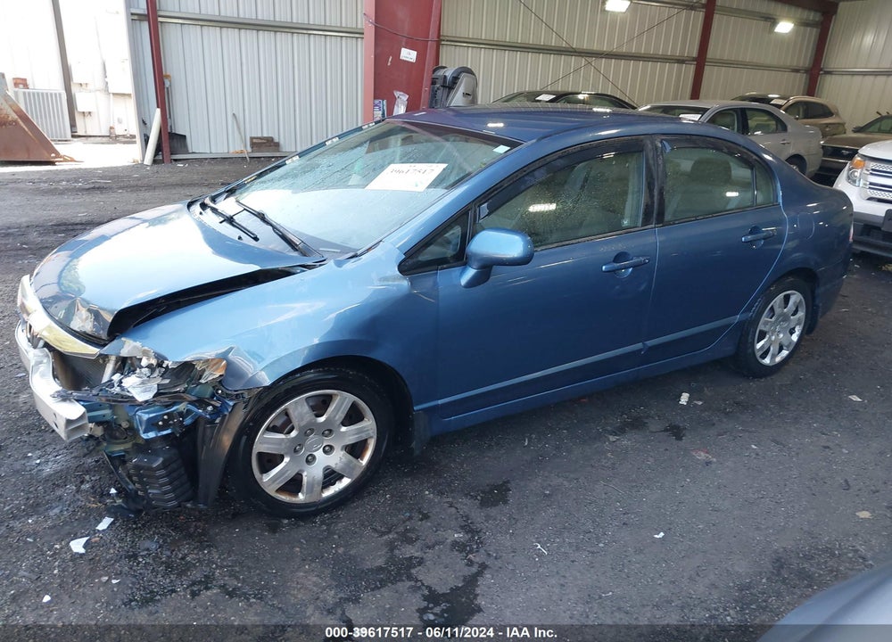 2010 HONDA CIVIC LX VIN: 2HGFA1F50AH322670