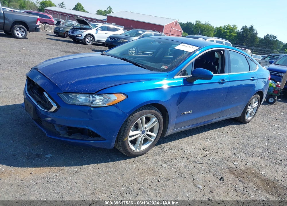 2018 FORD FUSION HYBRID SE VIN: 3FA6P0LU8JR165452