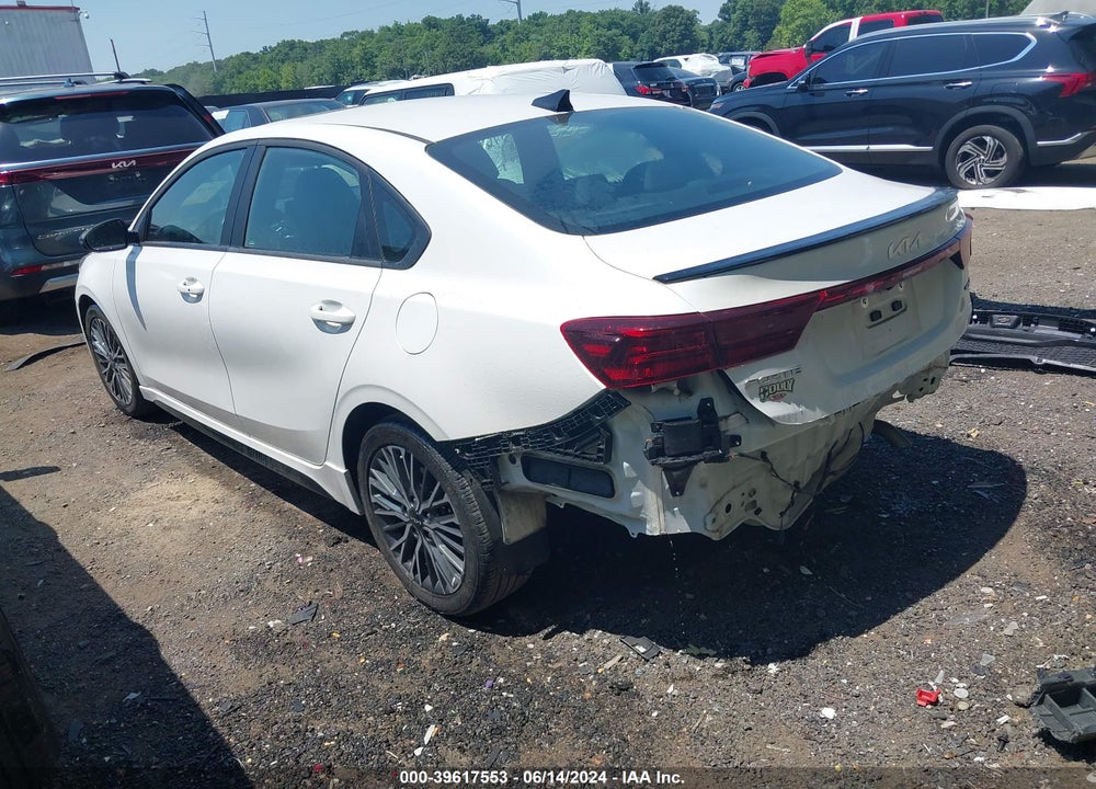 2022 KIA FORTE GT LINE VIN: 3KPF54AD0NE457734