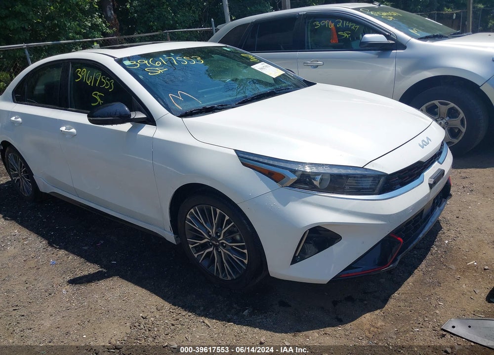2022 KIA FORTE GT LINE VIN: 3KPF54AD0NE457734