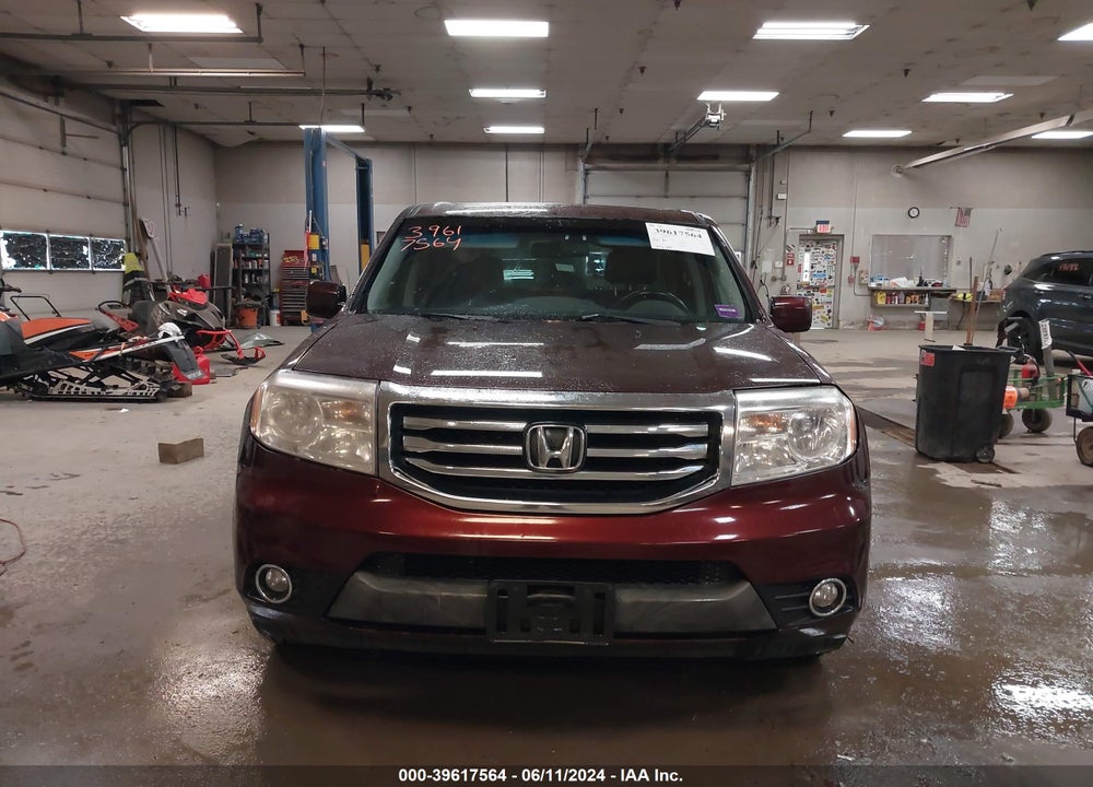 2012 HONDA PILOT EX-L VIN: 5FNYF4H66CB032135