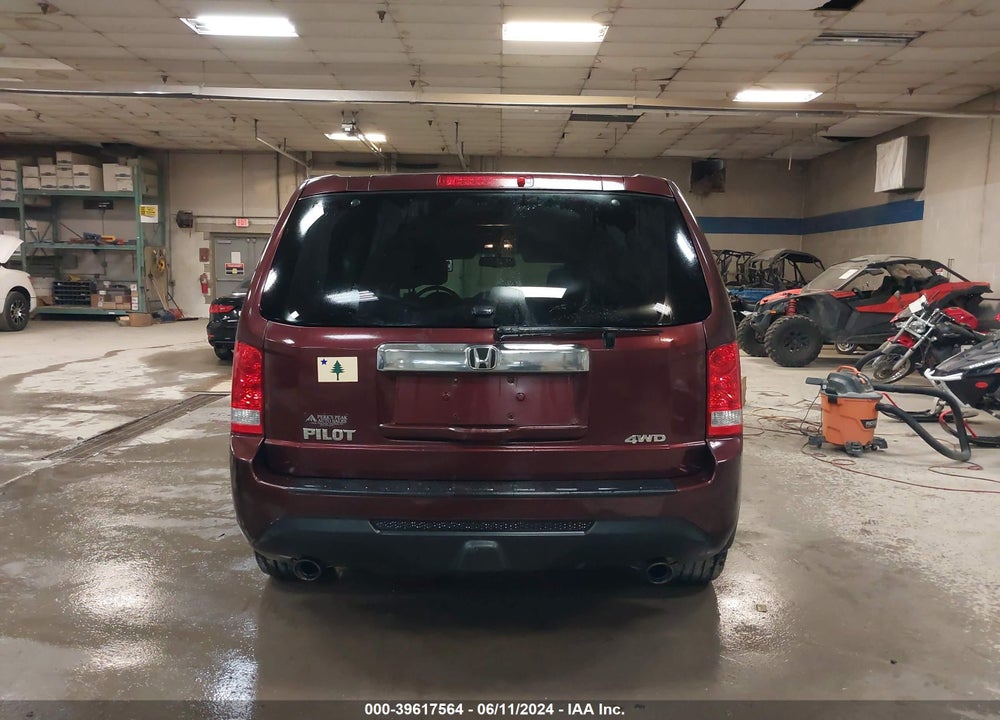 2012 HONDA PILOT EX-L VIN: 5FNYF4H66CB032135