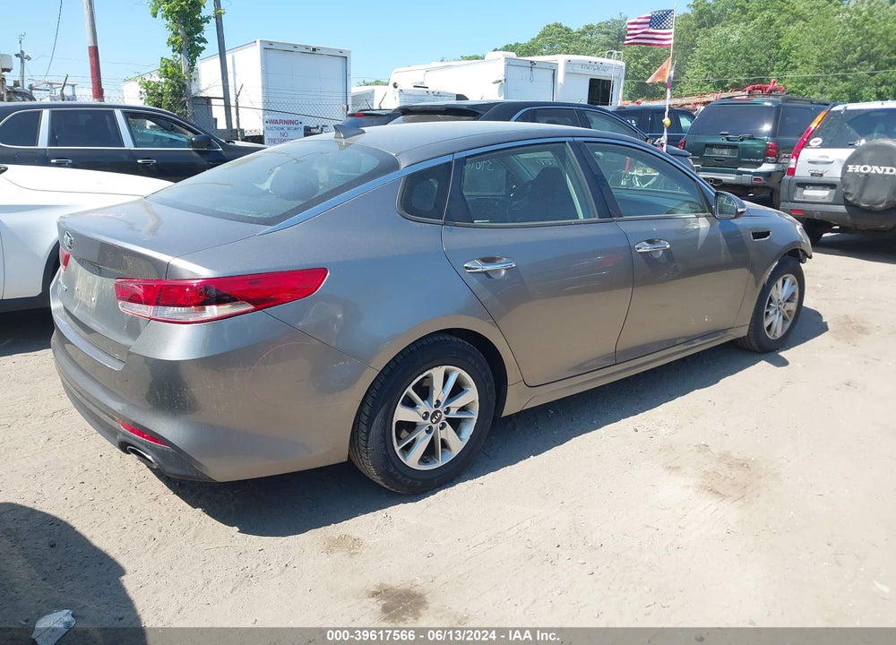 2016 KIA OPTIMA LX VIN: 5XXGT4L31GG012542