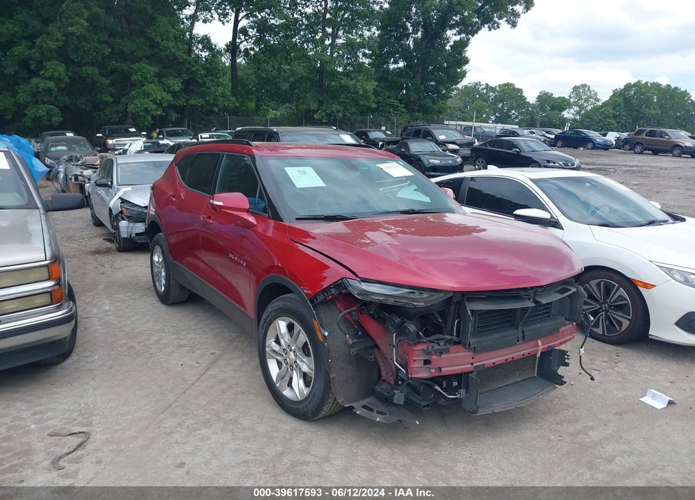 2020 CHEVROLET BLAZER FWD 1LT VIN: 3GNKBBRA9LS581562