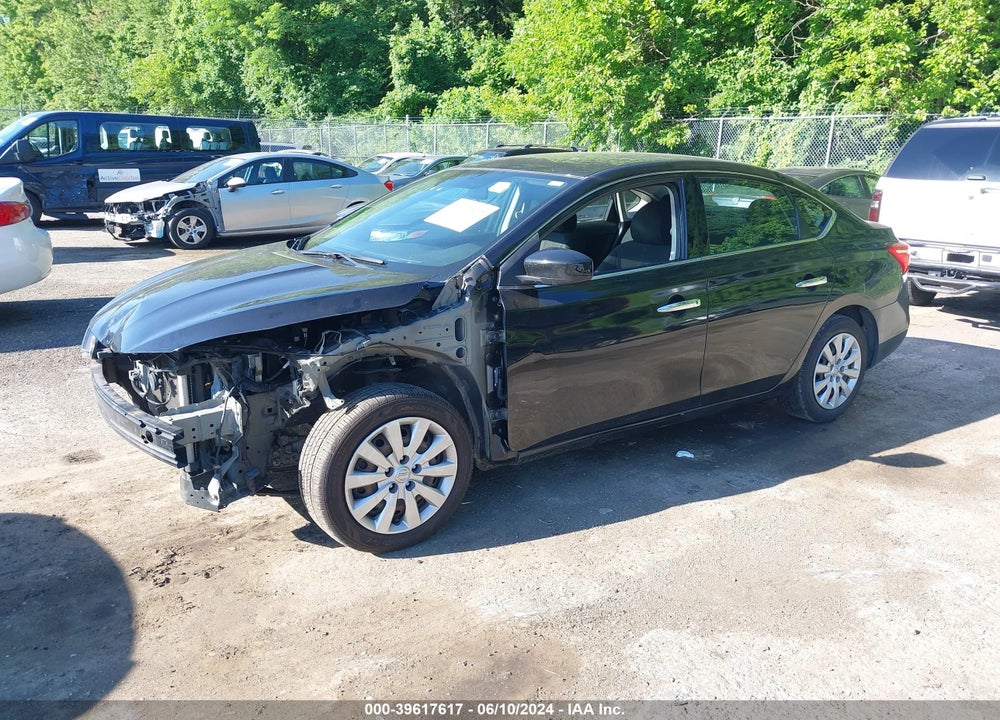 2017 NISSAN SENTRA S VIN: 3N1AB7AP1HY402343