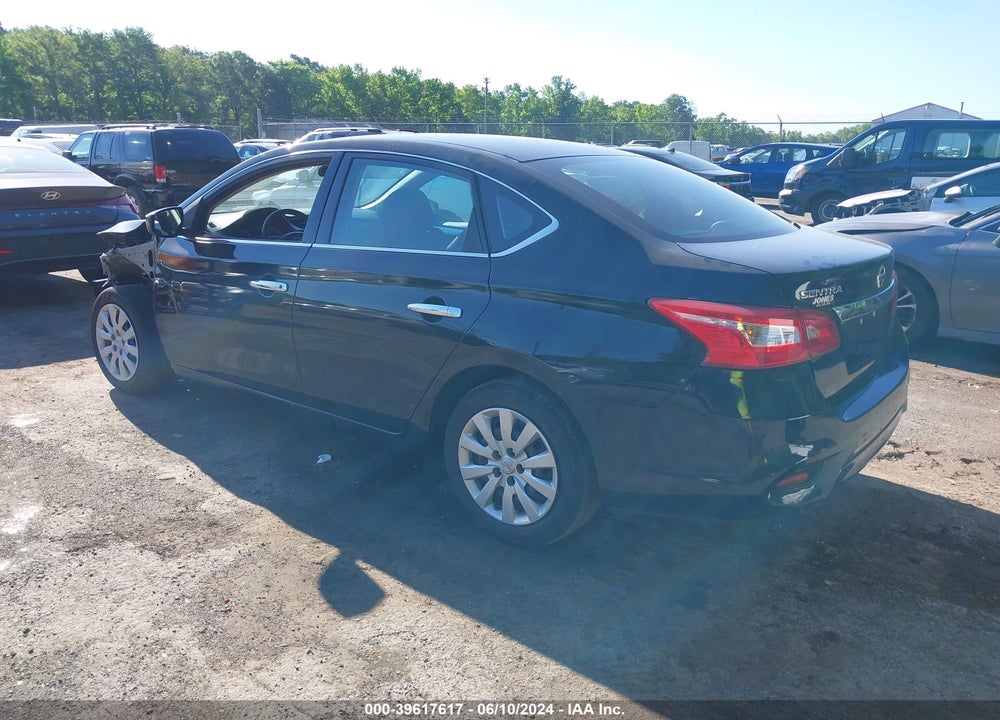 2017 NISSAN SENTRA S VIN: 3N1AB7AP1HY402343