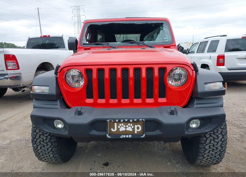 2021 JEEP WRANGLER UNLIMITED SPORT S 4X4 VIN: 1C4HJXDN1MW523576