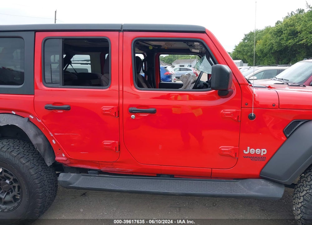2021 JEEP WRANGLER UNLIMITED SPORT S 4X4 VIN: 1C4HJXDN1MW523576