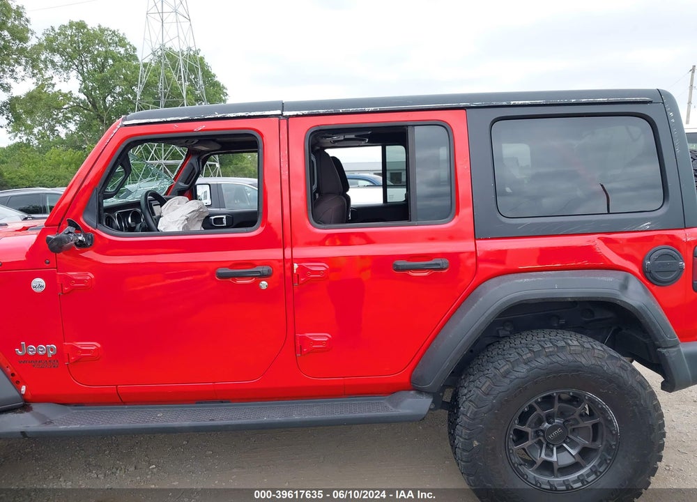 2021 JEEP WRANGLER UNLIMITED SPORT S 4X4 VIN: 1C4HJXDN1MW523576