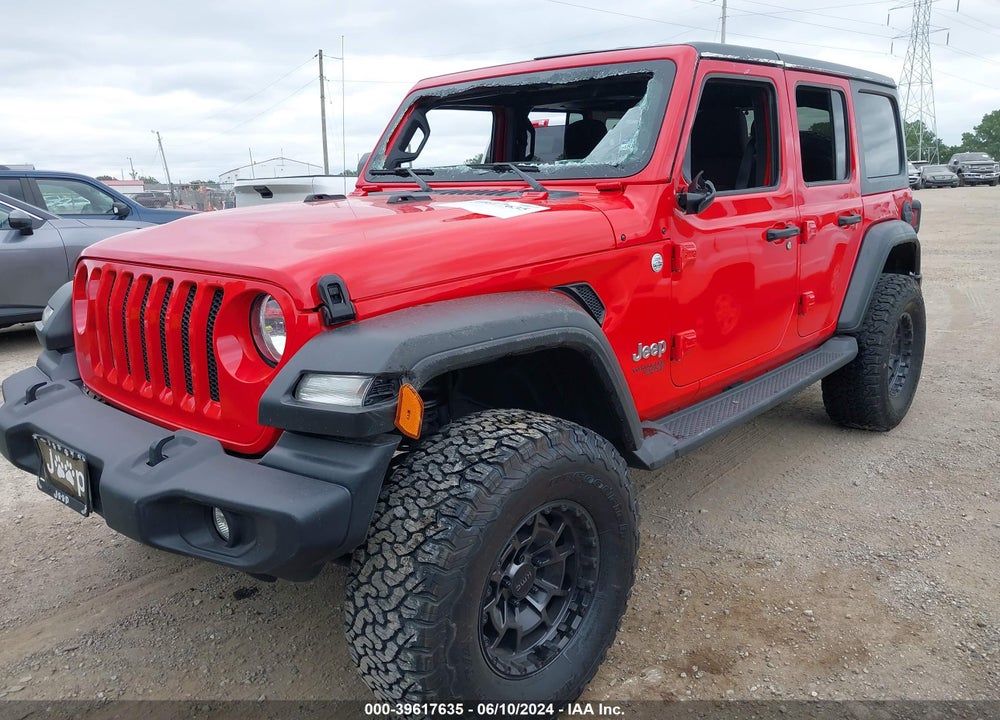 2021 JEEP WRANGLER UNLIMITED SPORT S 4X4 VIN: 1C4HJXDN1MW523576