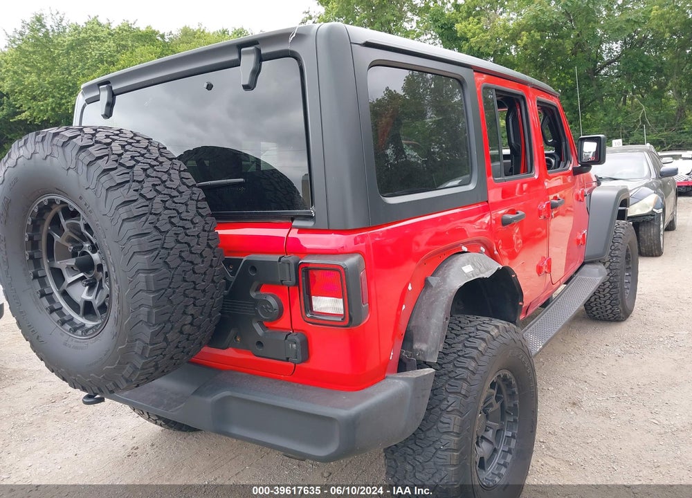 2021 JEEP WRANGLER UNLIMITED SPORT S 4X4 VIN: 1C4HJXDN1MW523576