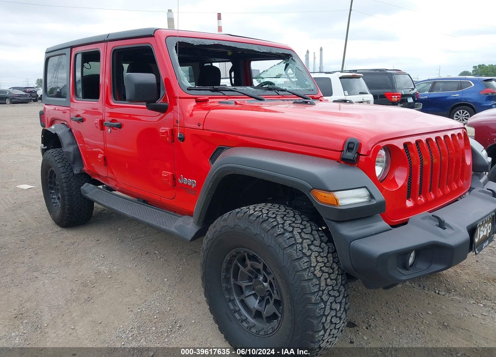 2021 JEEP WRANGLER UNLIMITED SPORT S 4X4 VIN: 1C4HJXDN1MW523576
