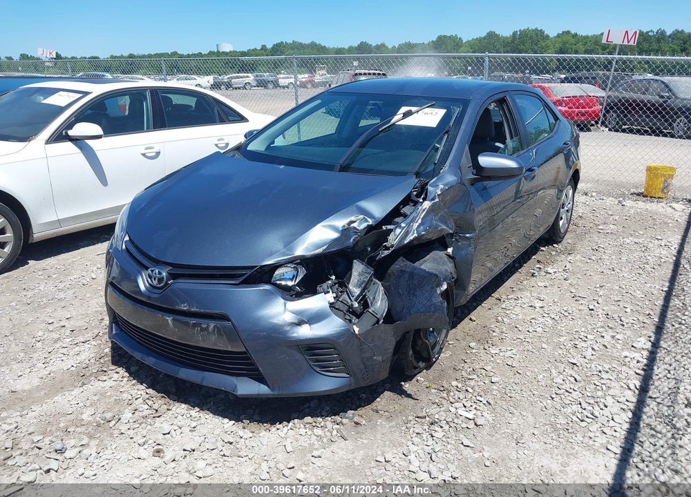 2015 TOYOTA COROLLA VIN: 2T1BURHE4FC247098