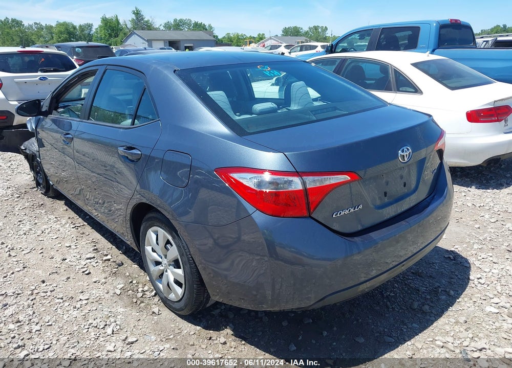 2015 TOYOTA COROLLA VIN: 2T1BURHE4FC247098